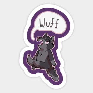 Wuff Wolf Sticker